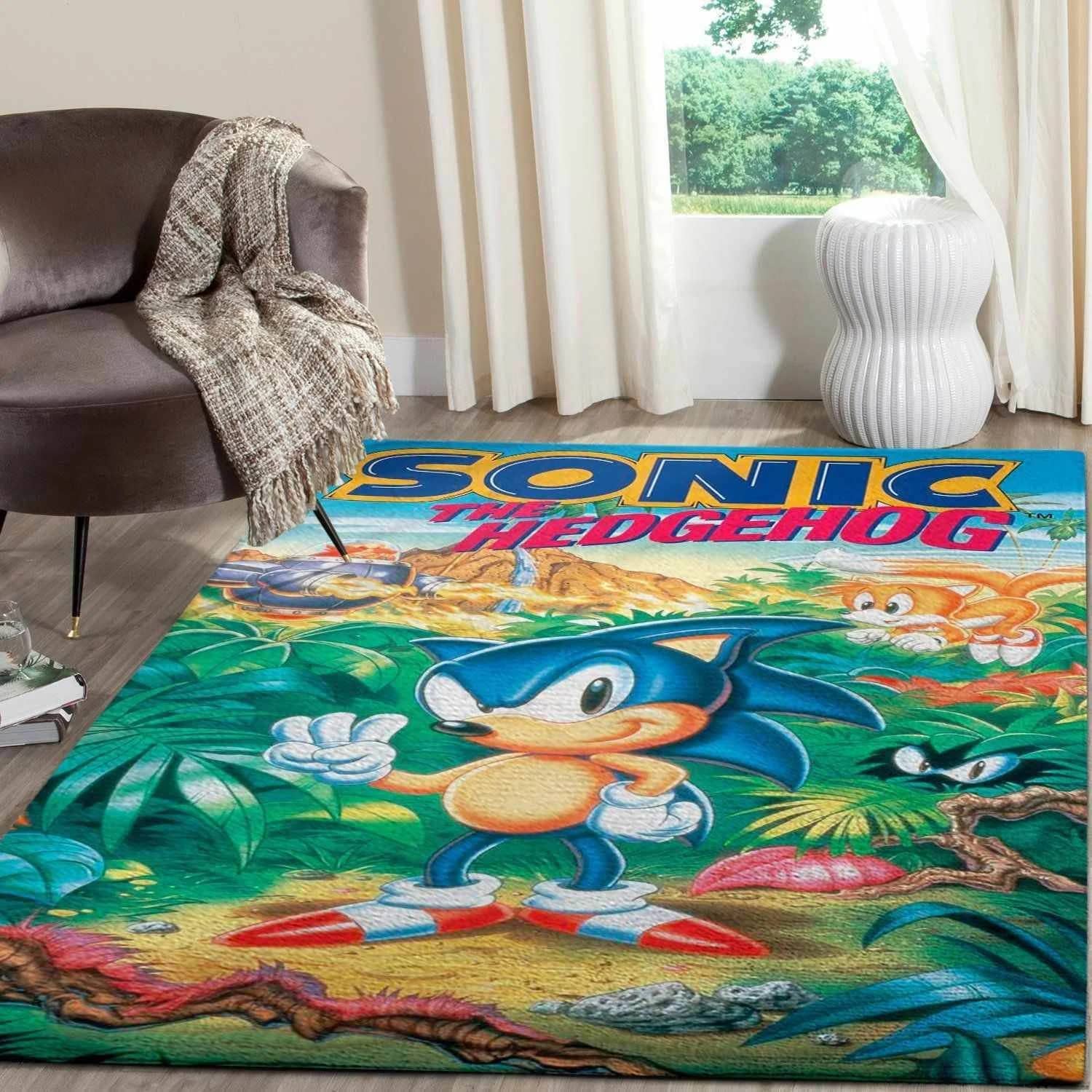 Sonic The Hedgehog Area  Amazon Best Seller Sku 2933 Rug