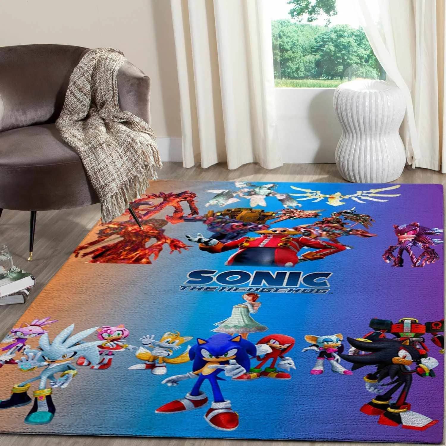 Sonic The Hedgehog Area  Amazon Best Seller Sku 2941 Rug