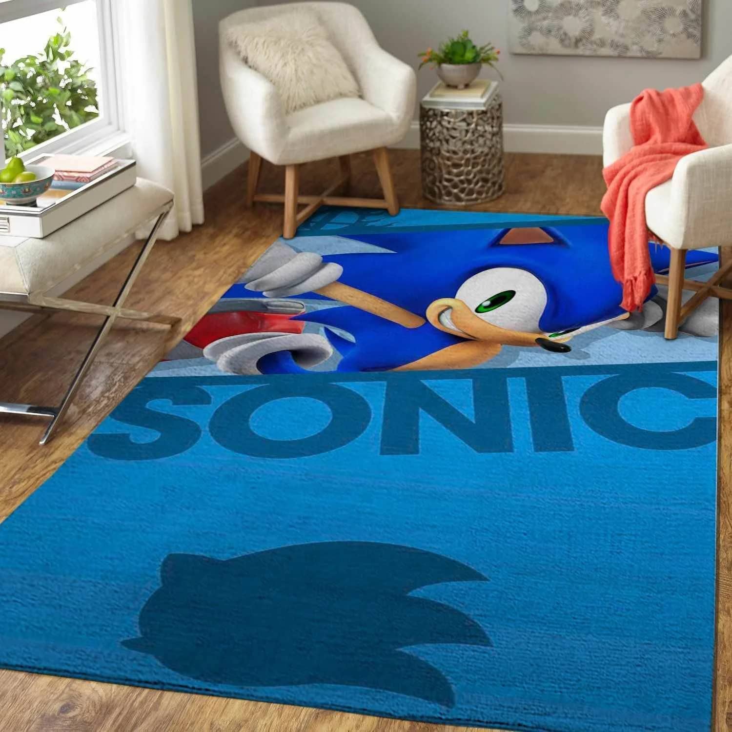 Sonic The Hedgehog Area  Amazon Best Seller Sku 3628 Rug