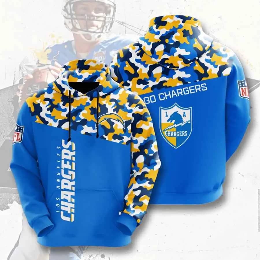 Sports American Football Nfl Los Angeles Chargers Usa 193 Hoodie 3D