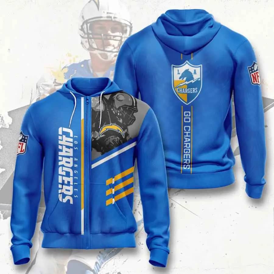 Sports American Football Nfl Los Angeles Chargers Usa 194 Hoodie 3D