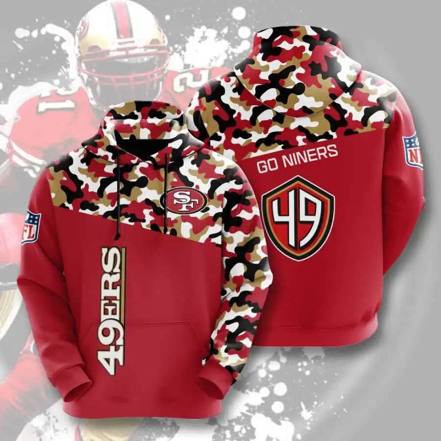 Sports American Football Nfl San Francisco 49ers Usa 299 Hoodie 3D