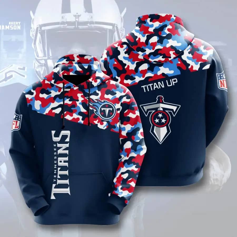 Sports American Football Nfl Tennessee Titans Usa 326 Hoodie 3D