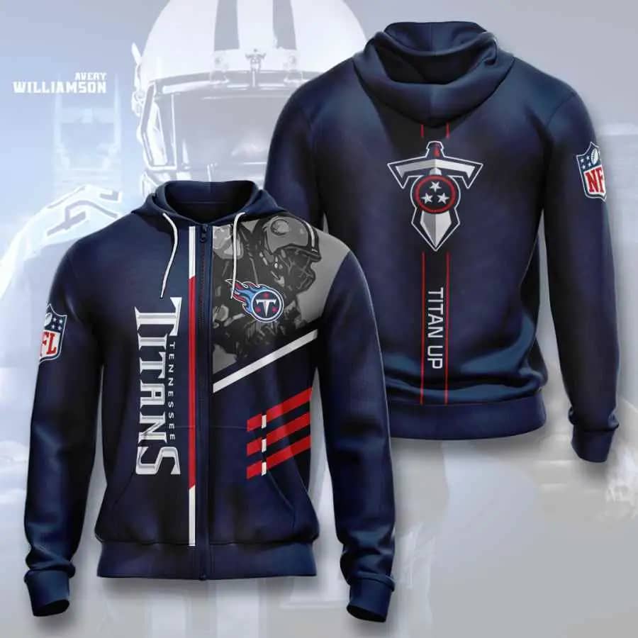 Sports American Football Nfl Tennessee Titans Usa 327 Hoodie 3D