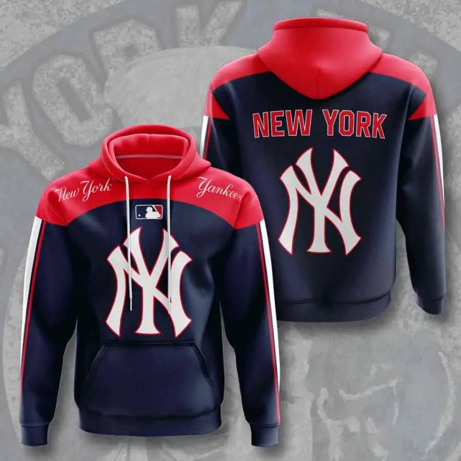 Sports Baseball Mlb New York Yankees Usa 248 Hoodie 3D
