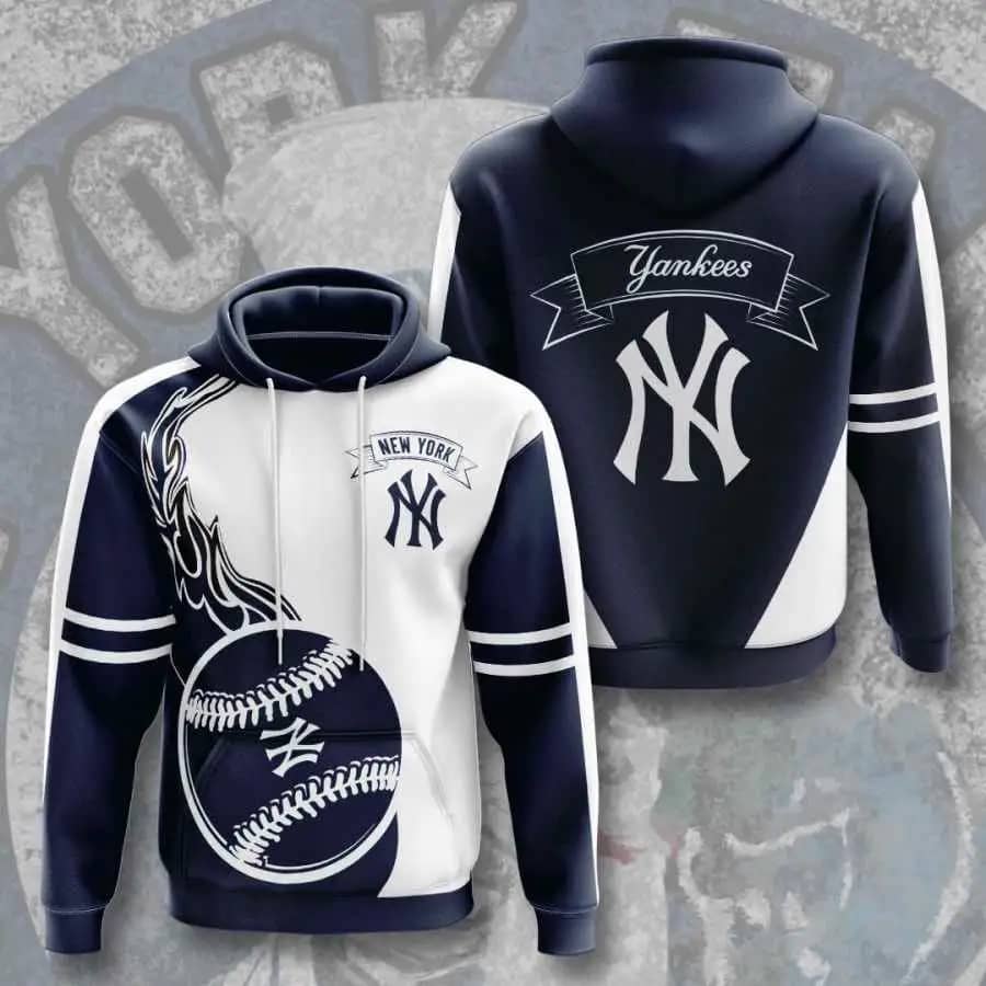 Sports Baseball Mlb New York Yankees Usa 250 Hoodie 3D