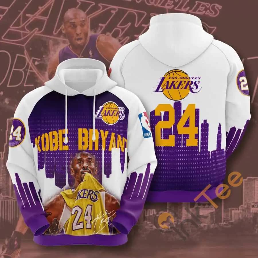 Sports Basketball Nba Los Angeles Lakers Kobe Bryant Usa 1080 Hoodie 3D
