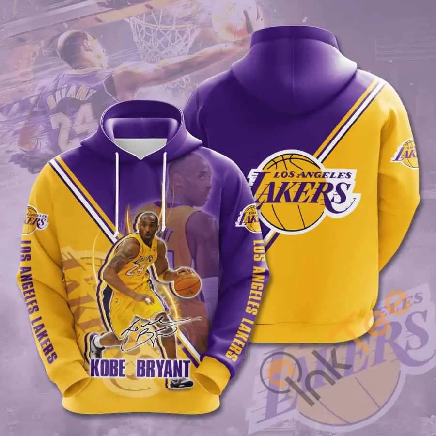 Sports Basketball Nba Los Angeles Lakers Kobe Bryant Usa 1102 Hoodie 3D