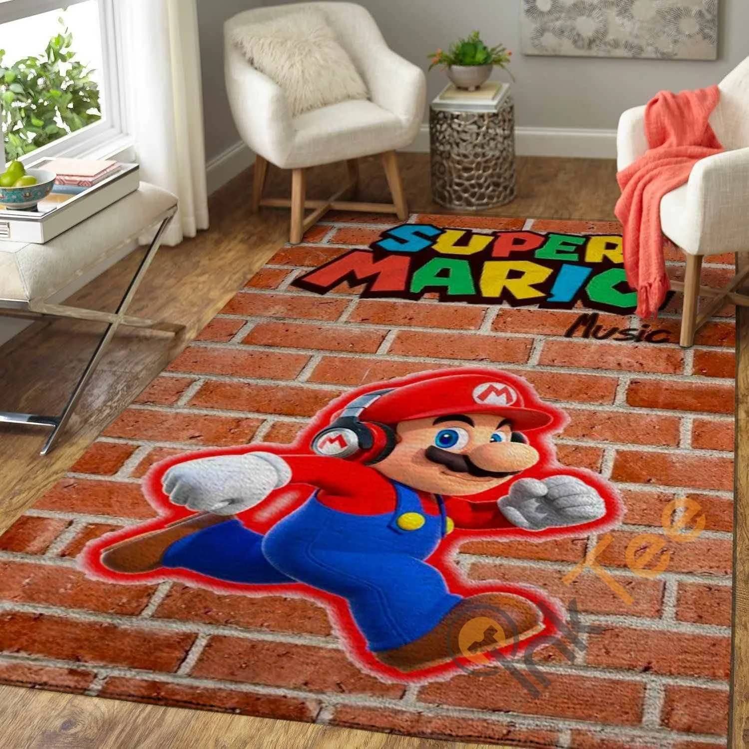 Super Mario Area  Amazon Best Seller Sku 3482 Rug