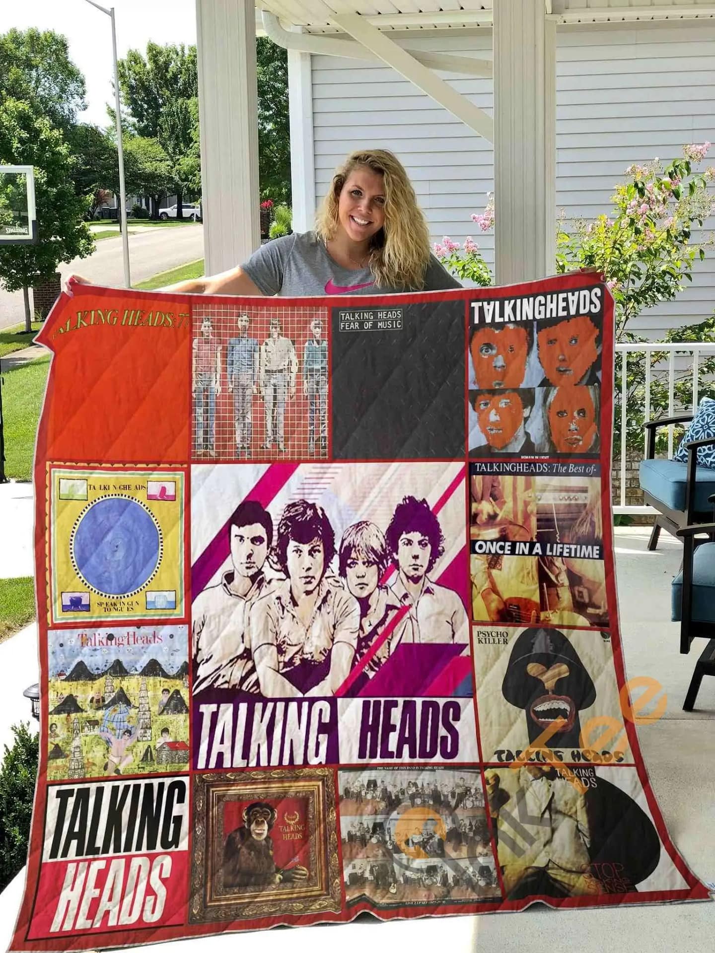 Talking Heads Style 2  Blanket TH1707 Quilt