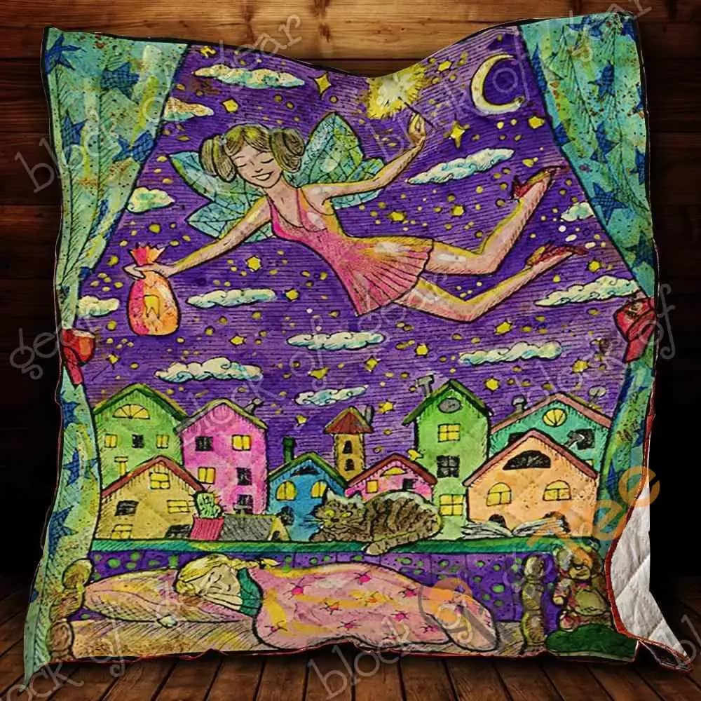 Tooth Fairy  Blanket Kc1207 Quilt