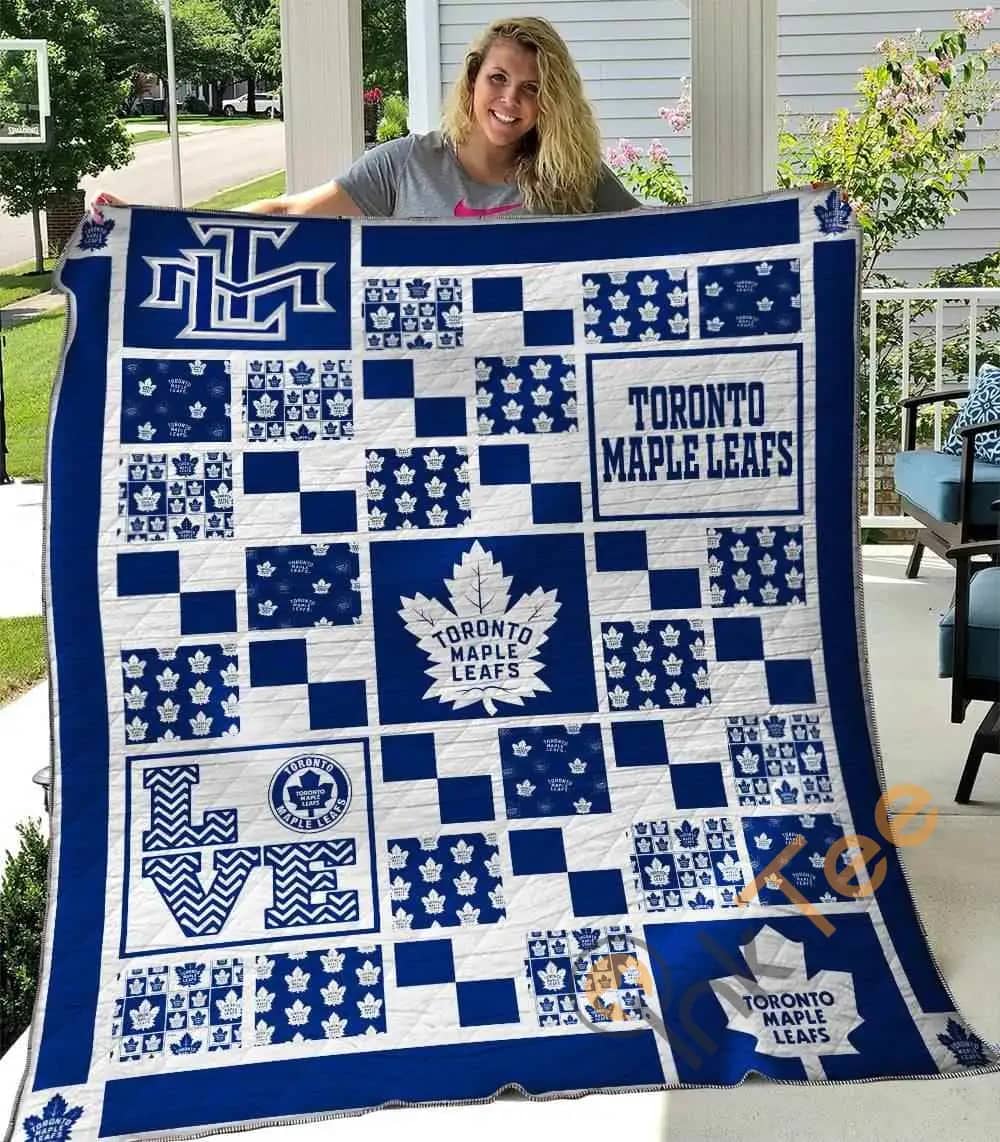 Toronto Maple Leafs V2  Blanket TH2906 Quilt