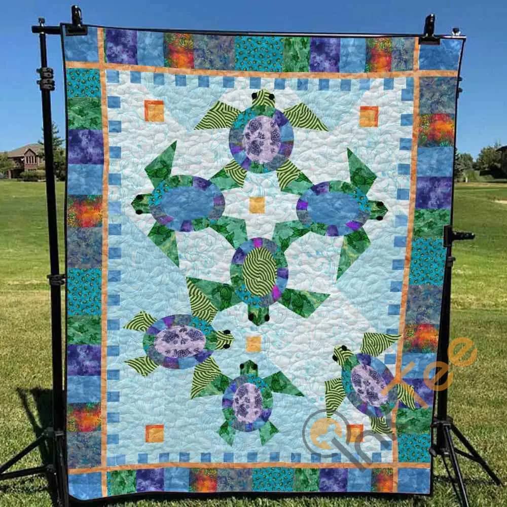 Turtle 7  Blanket Th1607 Quilt