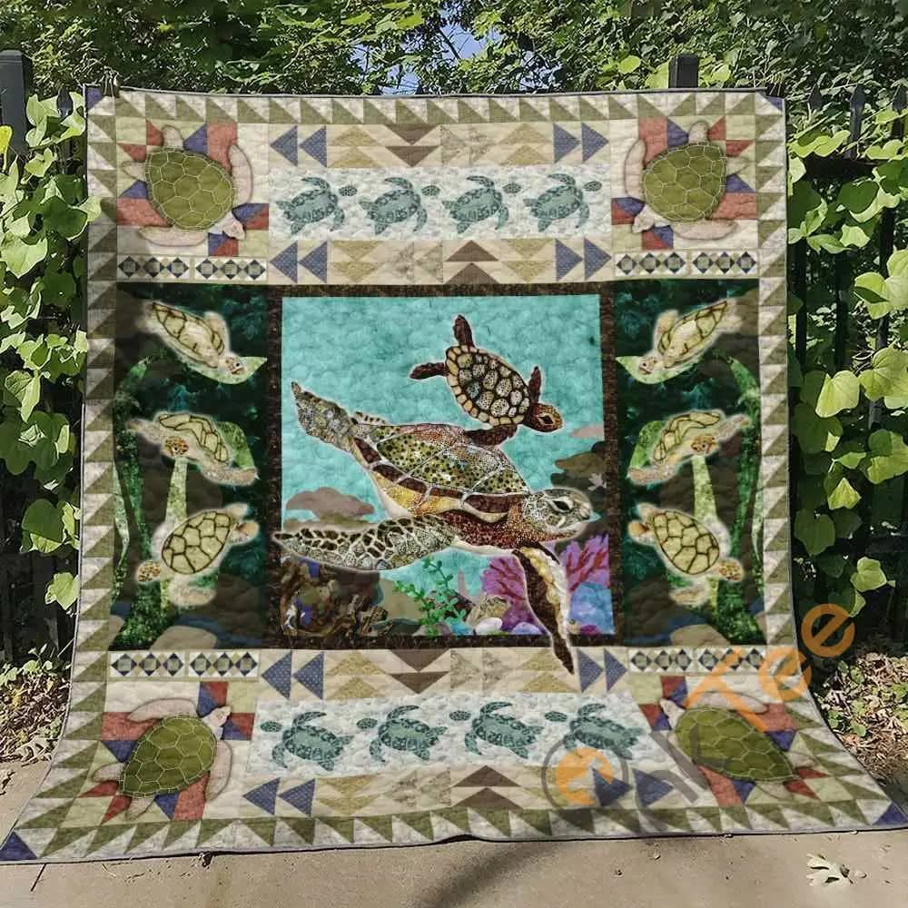 Turtle 9  Blanket Th1607 Quilt