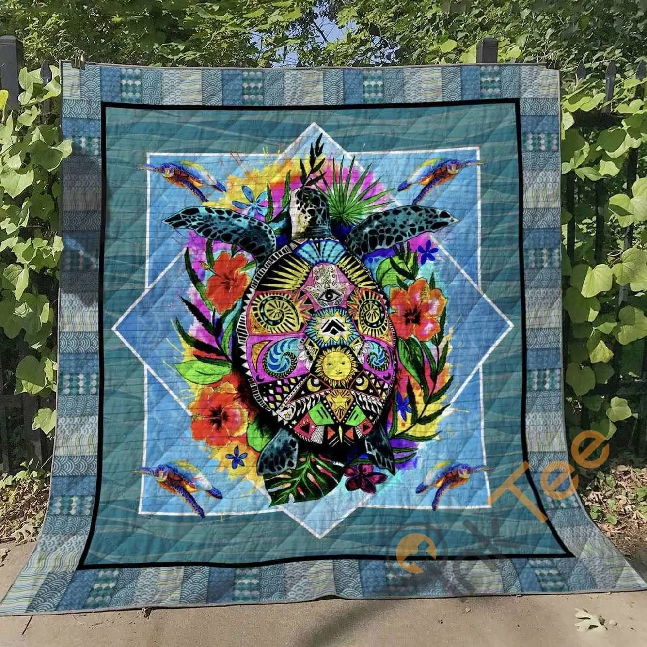 Turtle  Blanket TH2906 Quilt