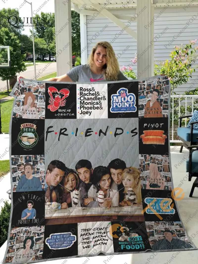 TV Show FRIENDS Hight Quality  Blanket For Fans Quilt