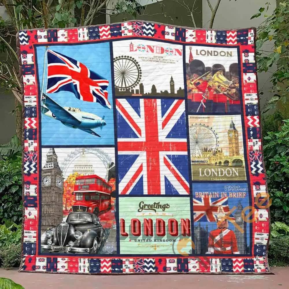 United Kingdom 4  Blanket Th1607 Quilt
