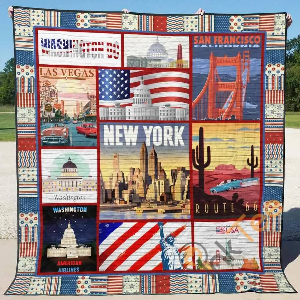 Usa  Blanket Th1607 Quilt