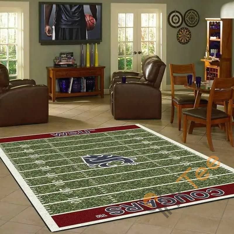 Washington State Cougars Home Field Area  Amazon Best Seller Sku 517 Rug