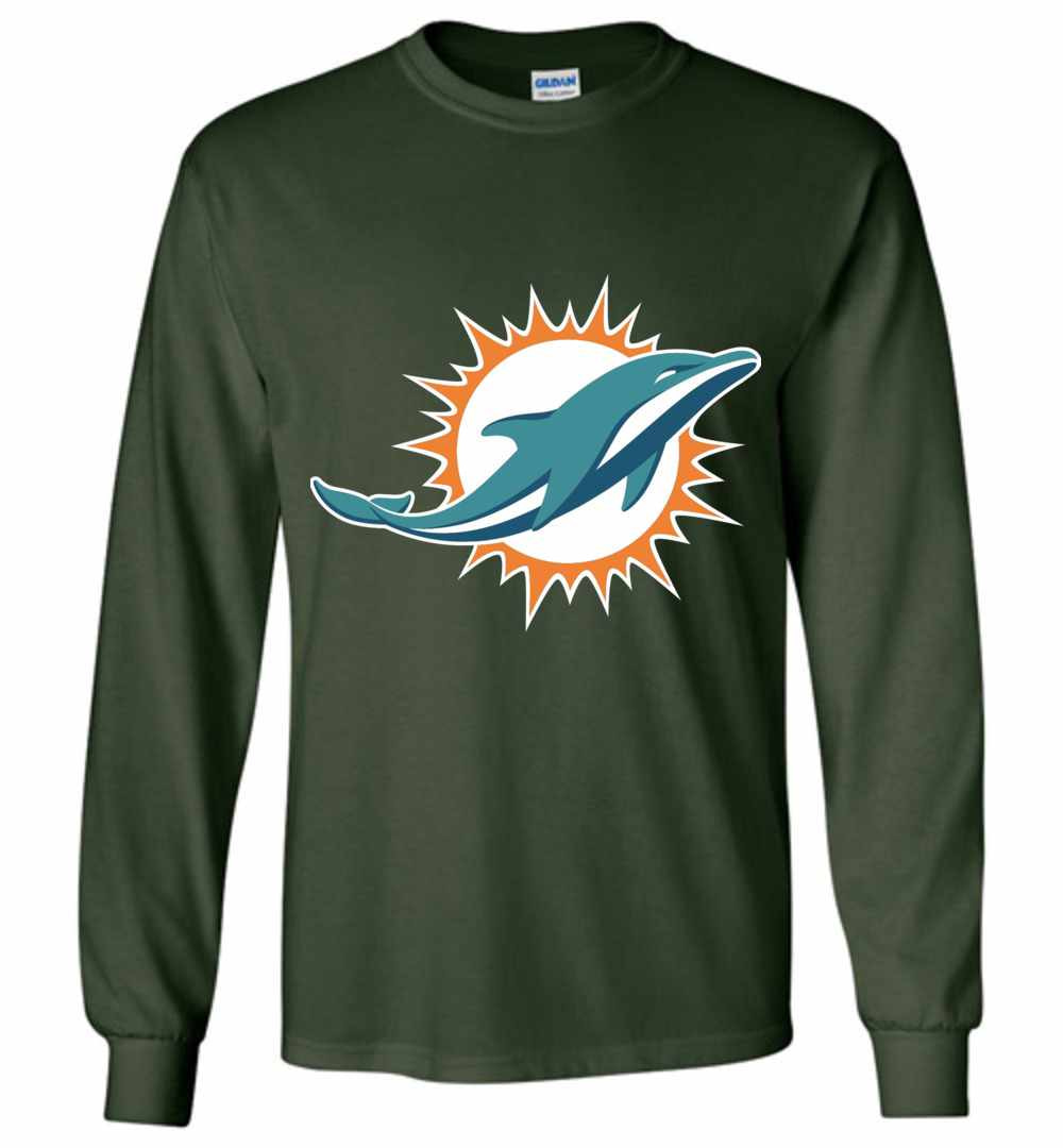 Inktee Store - Trending Miami Dolphins Ugly Best Long Sleeve T-Shirt Image