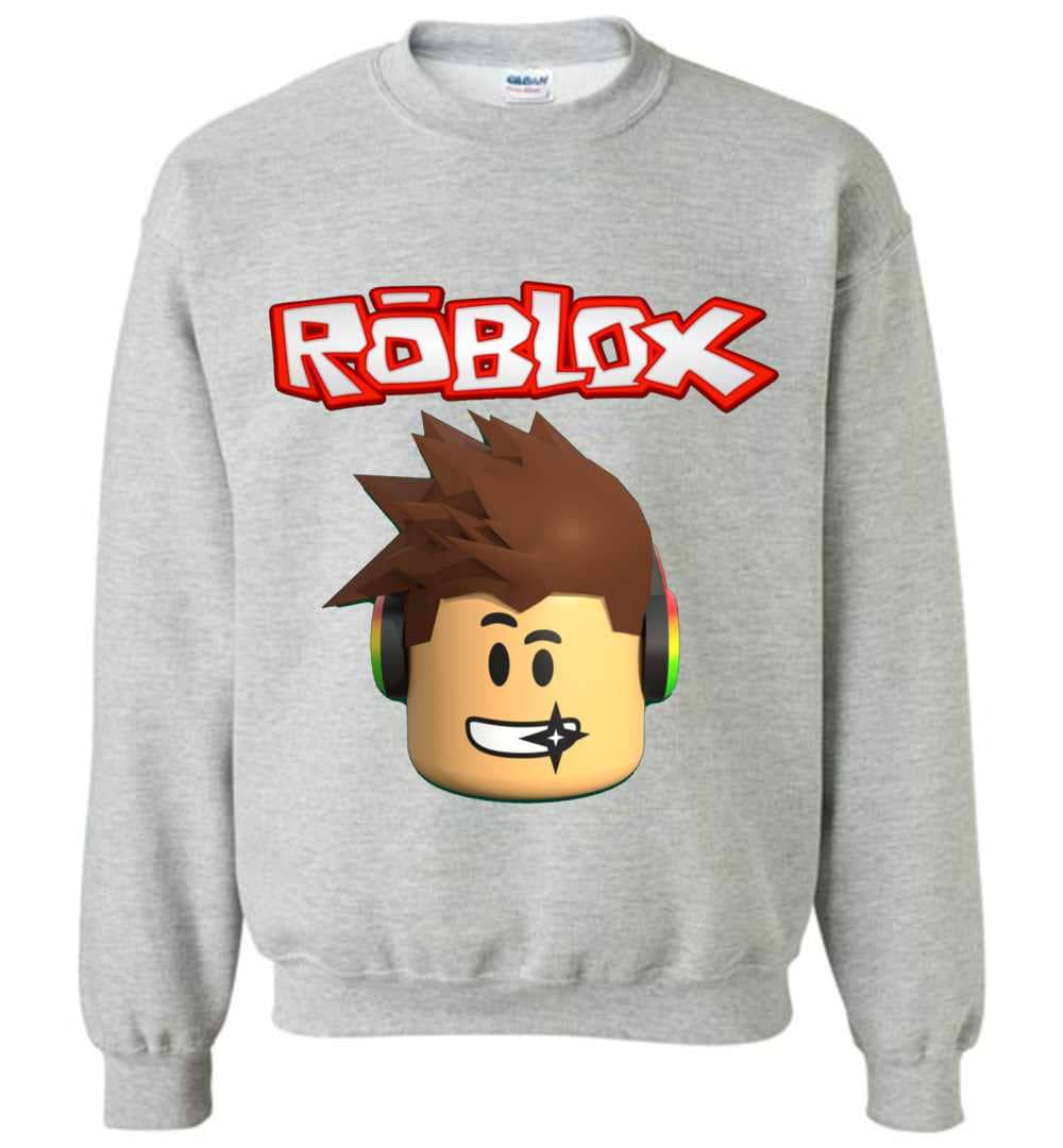 Inktee Store - Roblox Character Head Sweatshirt Image