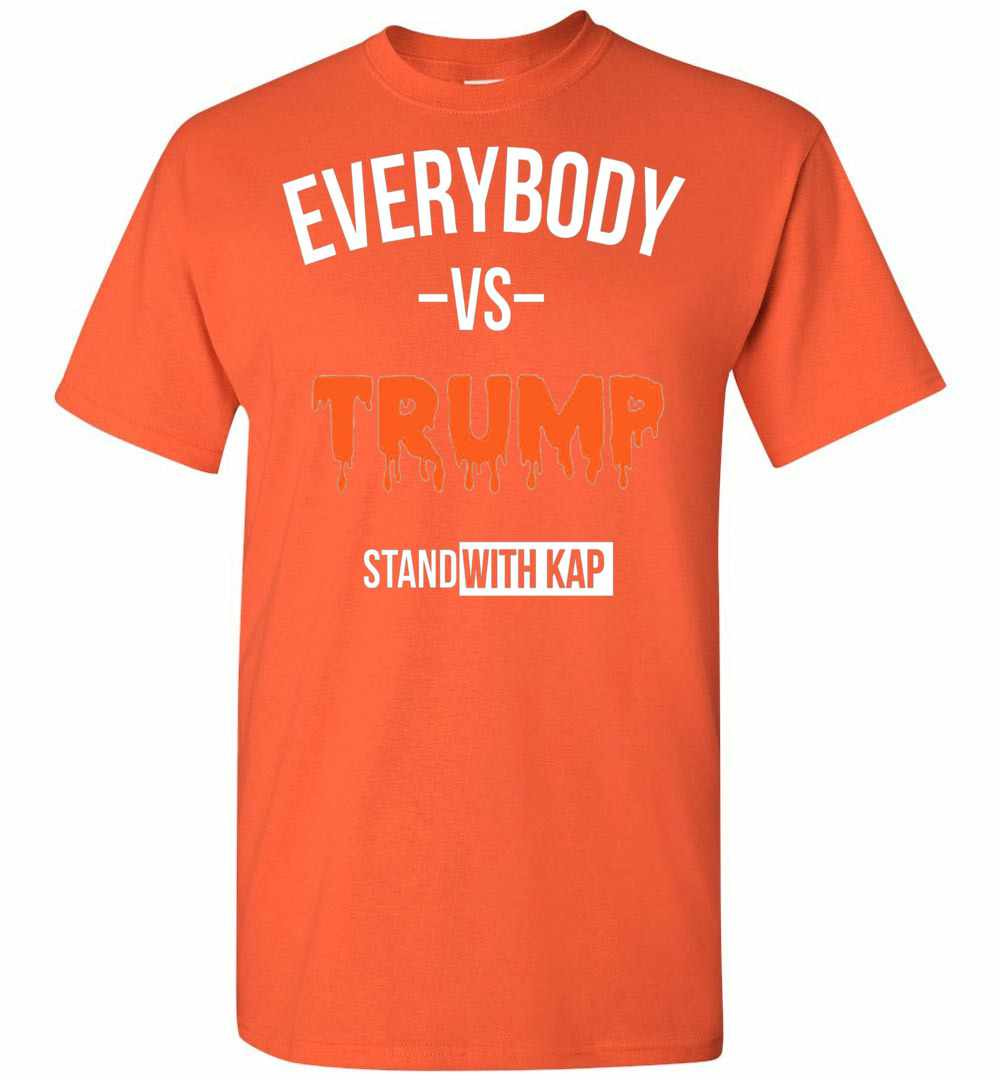 Inktee Store - Resist Trump Everybody Vs Trump Men'S T-Shirt Image