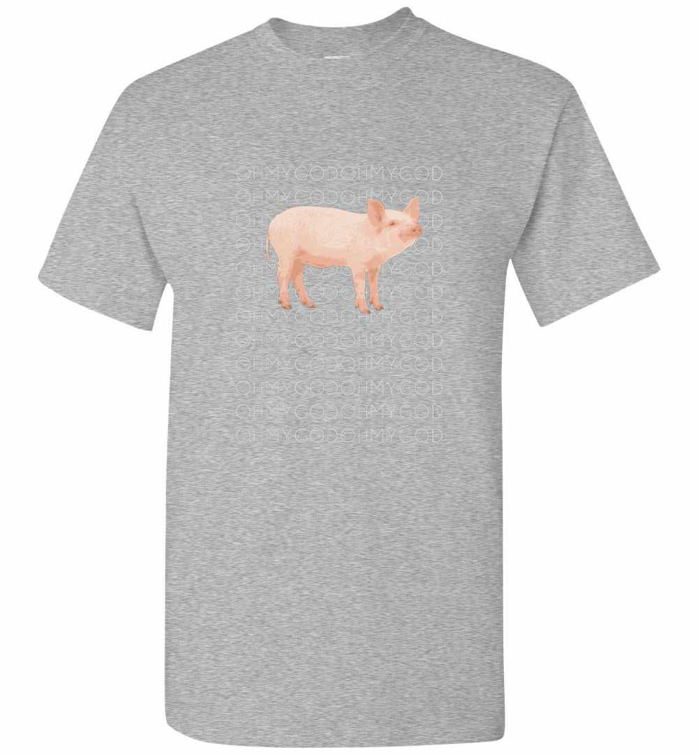 Inktee Store - Shane Dawson Oh My God Pig Men'S T-Shirt Image
