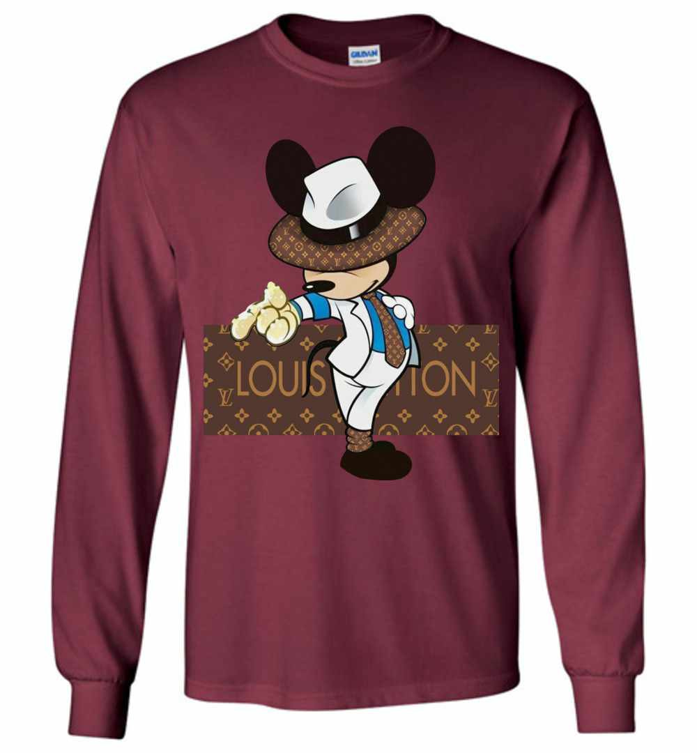 Louis Vuitton Mickey Mouse Long Sleeve T-Shirt