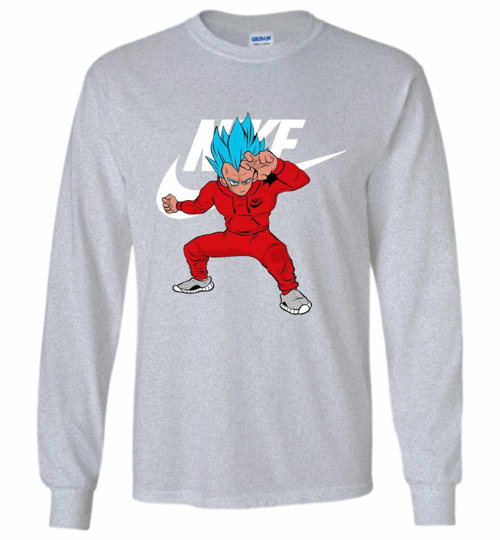Inktee Store - Goku Nike Long Sleeve T-Shirt Image
