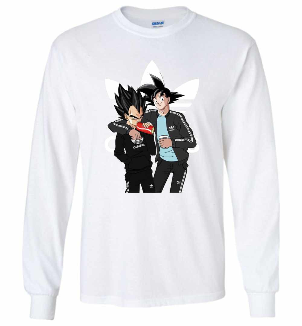 Dragonball Adidas Goku And Vegeta Long Sleeve T-Shirt