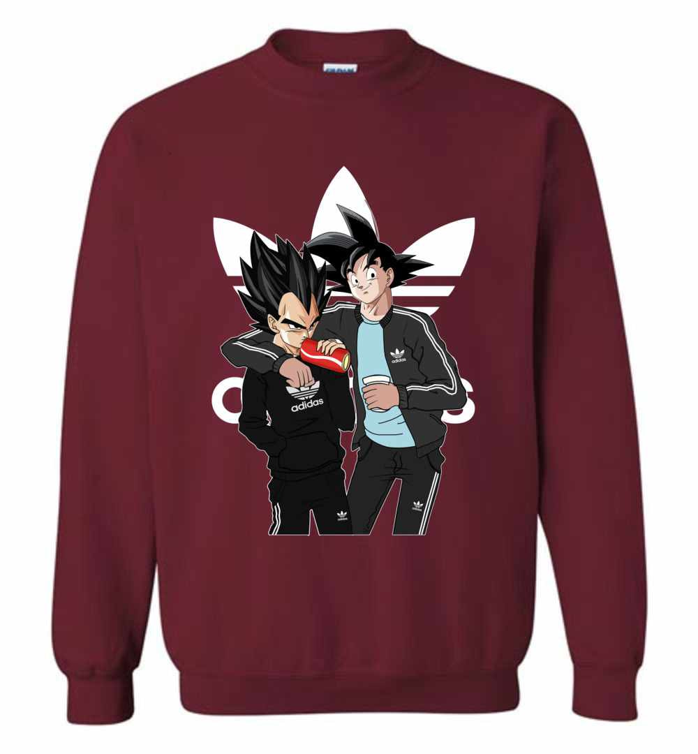 Dragonball Adidas Goku And Vegeta Sweatshirt