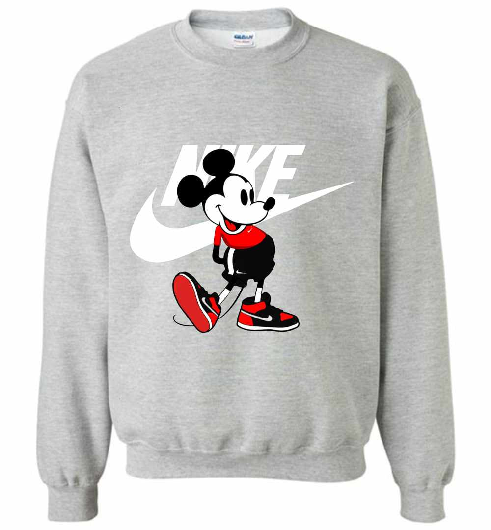 Inktee Store - Mickey Mouse Nike Sweatshirt Image