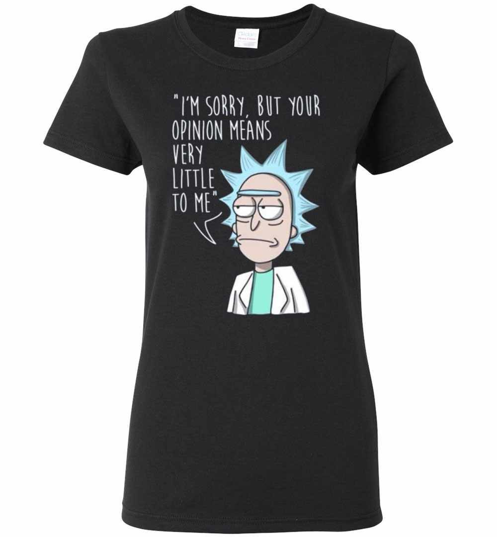 Inktee Store - Rick And Morty Quotes Women'S T-Shirt Image