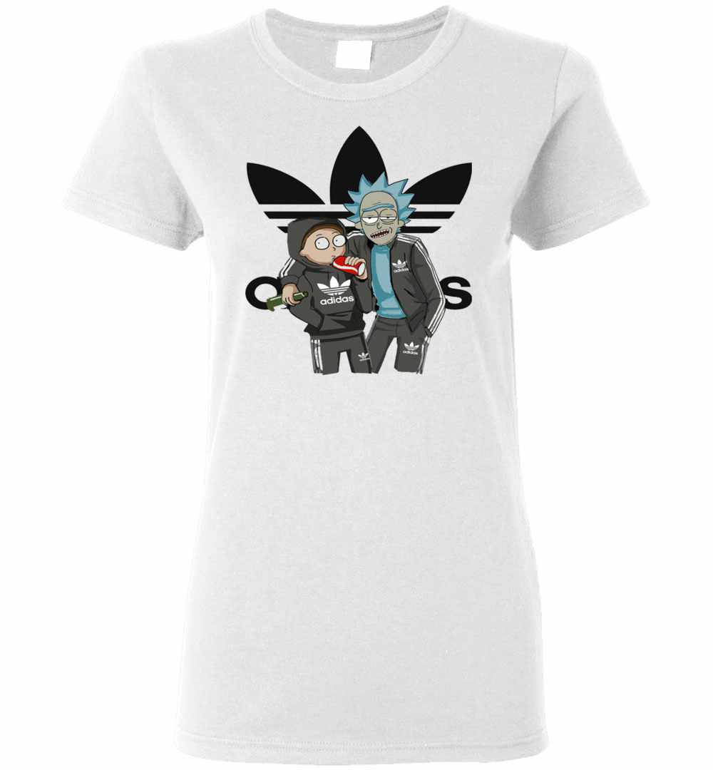 Inktee Store - Rick And Morty Adidas Women'S T-Shirt Image
