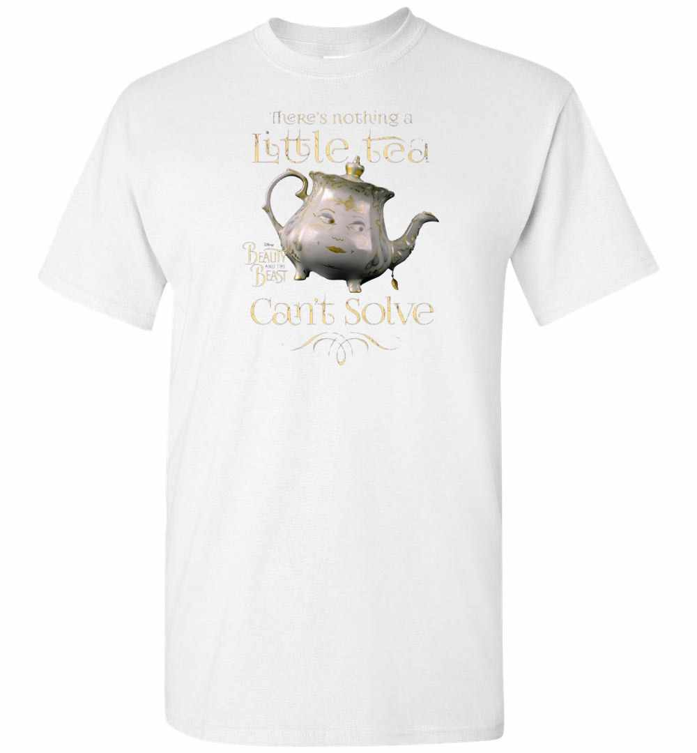 Inktee Store - Disney Beauty The Beast Mrs Potts Tea Fix Graphic Men'S T-Shirt Image