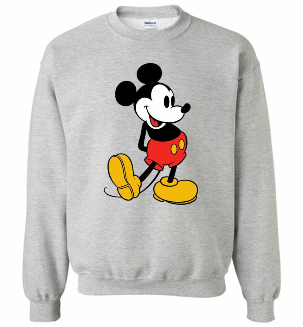 Inktee Store - Disney Classic Mickey Mouse Sweatshirt Image
