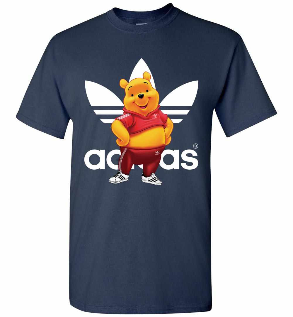Inktee Store - Winnie The Pooh Adidas Men'S T-Shirt Image
