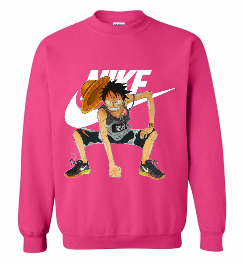 Inktee Store - Monkey D. Luffy Nike Sweatshirt Image