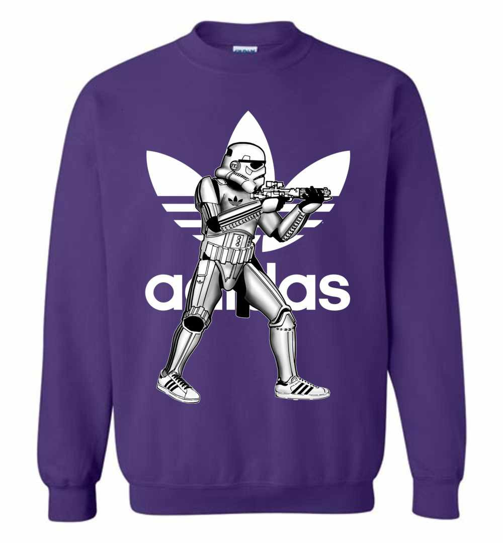 Inktee Store - Storm Trooper Adidas Star Wars Sweatshirt Image