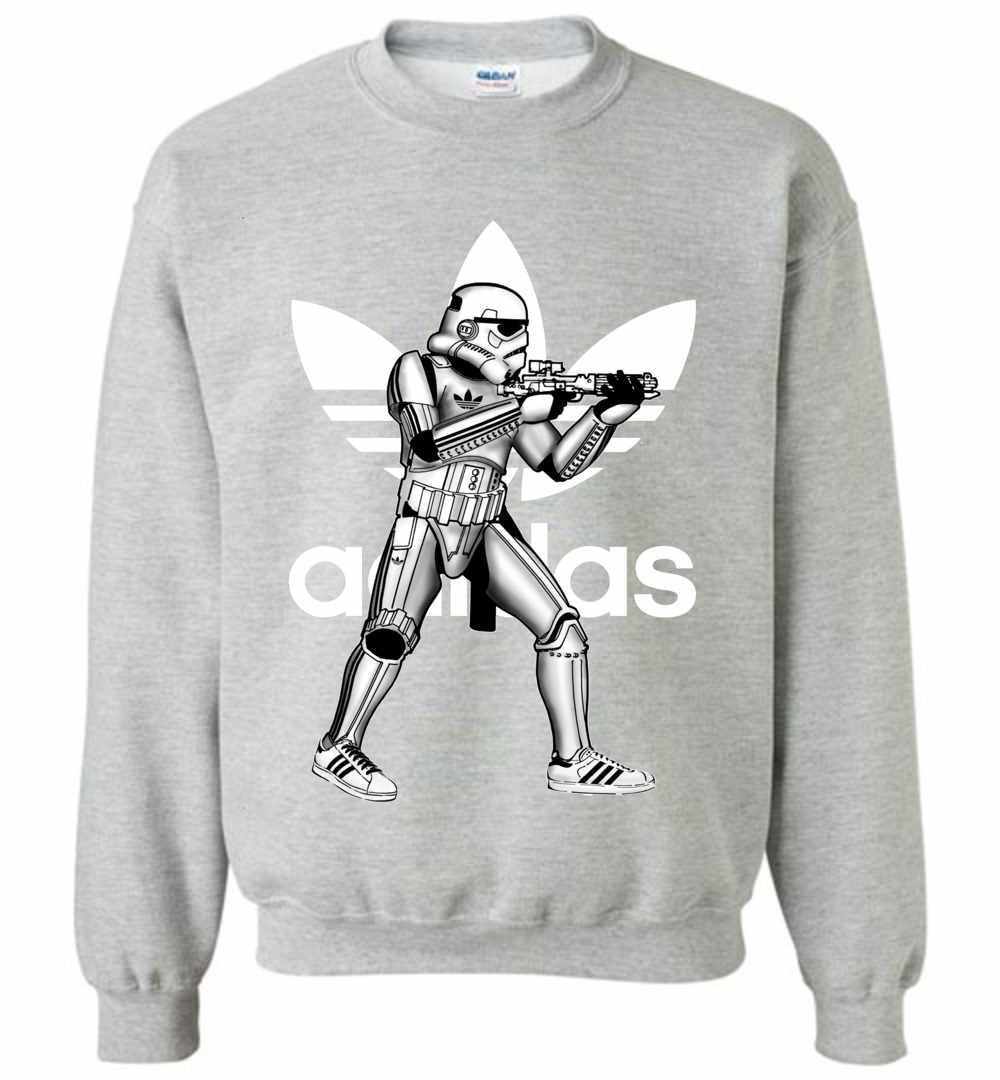 Inktee Store - Storm Trooper Adidas Star Wars Sweatshirt Image