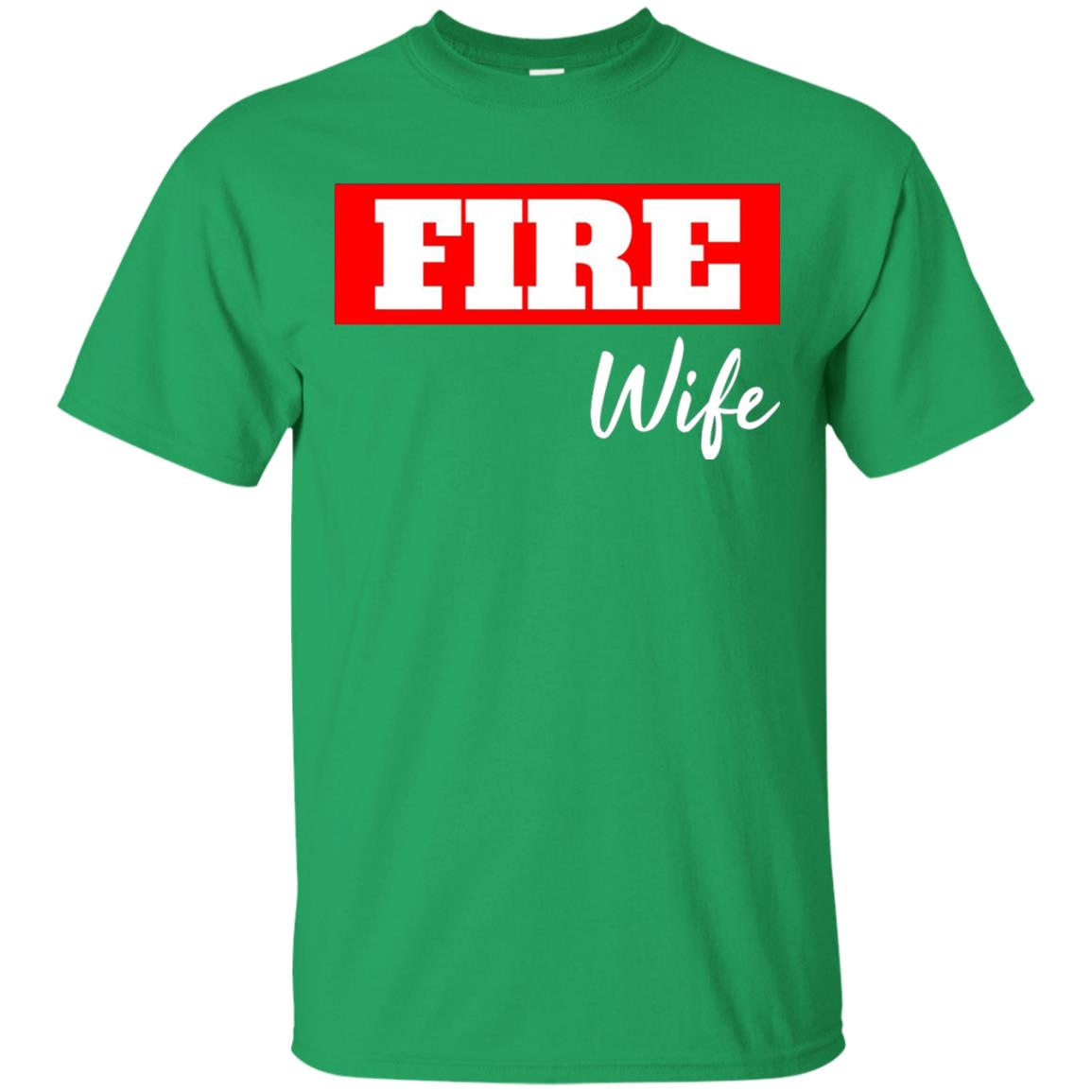 Inktee Store - Womens Fire Wife Firefighter'S Wife Men’s T-Shirt Image