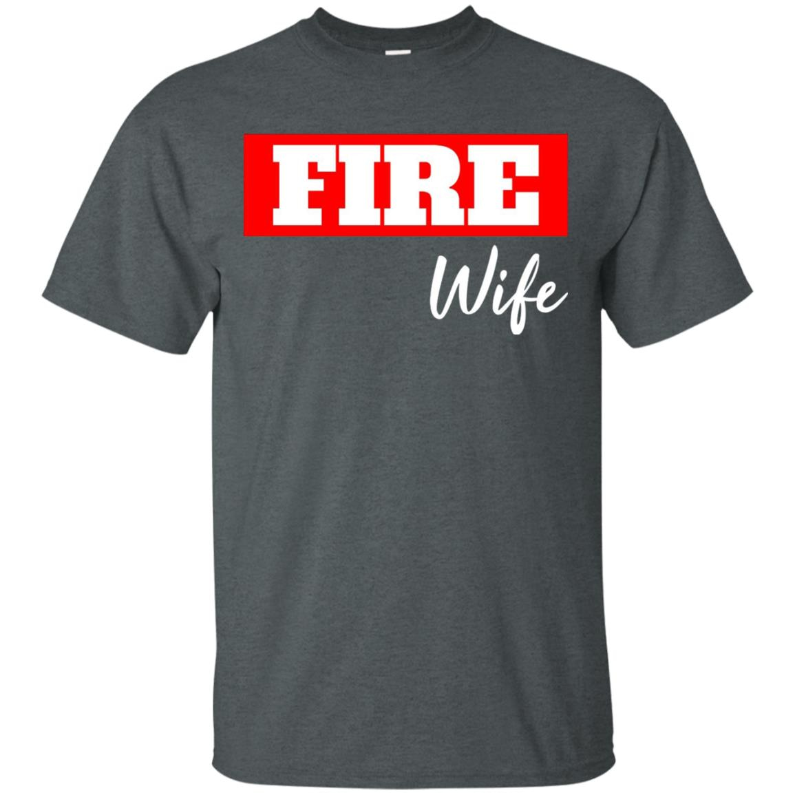 Inktee Store - Womens Fire Wife Firefighter'S Wife Men’s T-Shirt Image