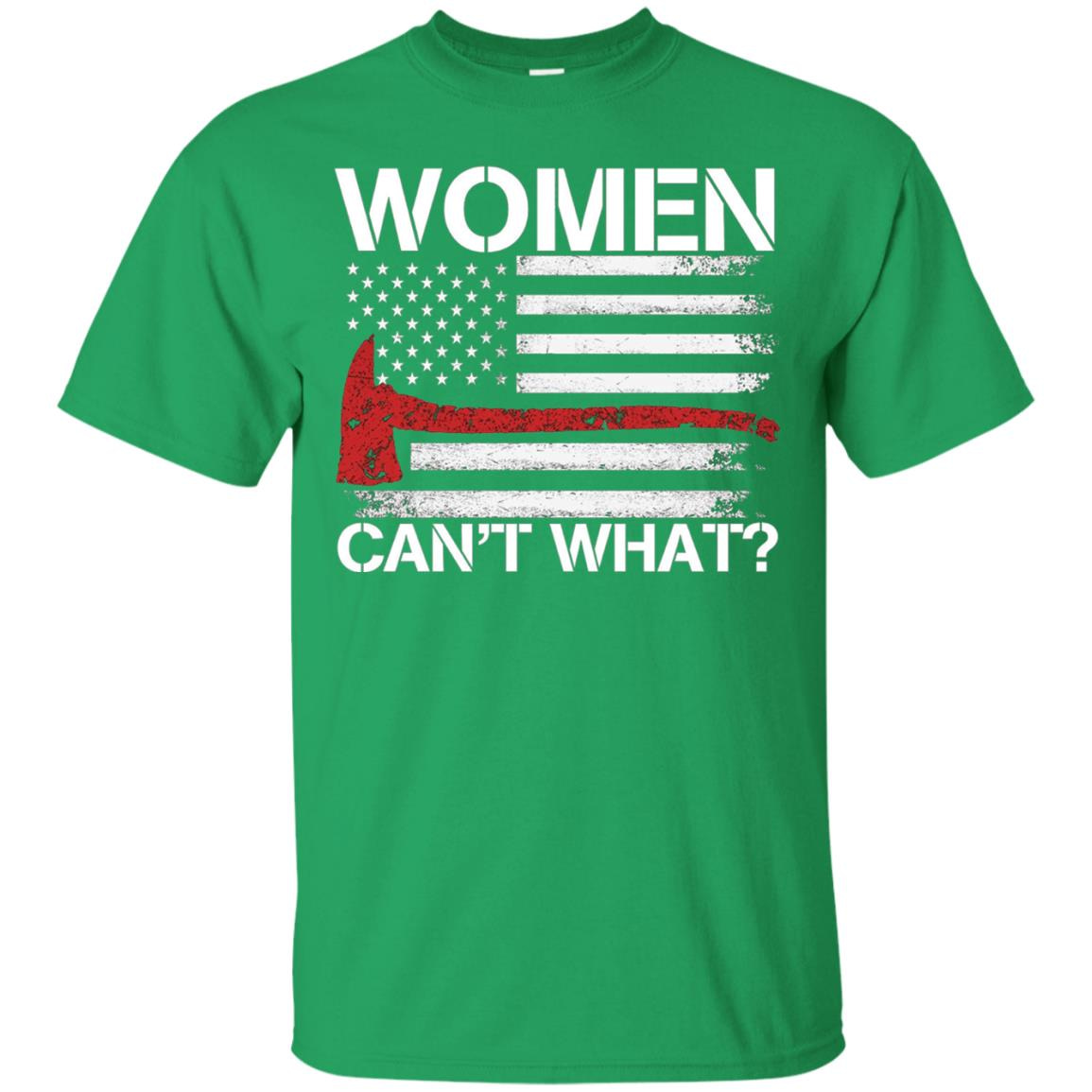 Inktee Store - Women Cant What Firefighter Men’s T-Shirt Image