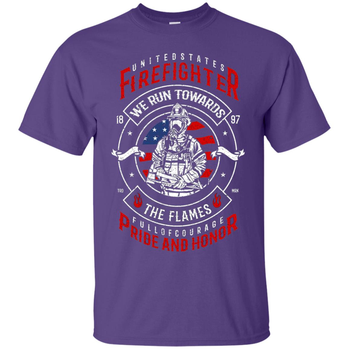 Inktee Store - Vintage Fireman Gift Outfits Men’s T-Shirt Image