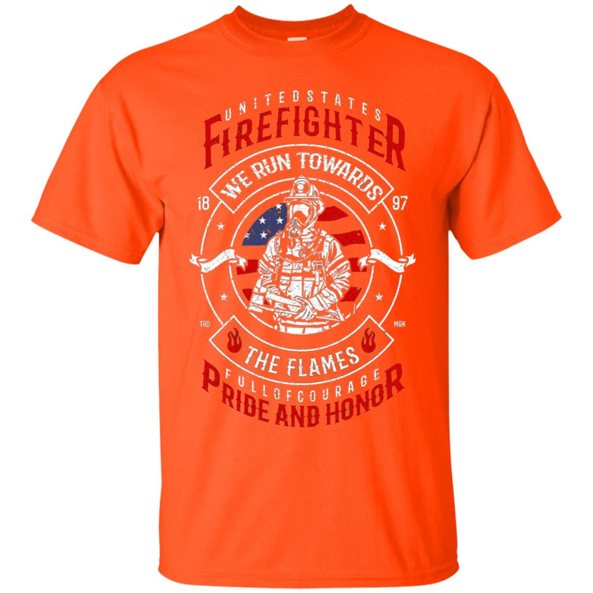 Inktee Store - Vintage Fireman Gift Outfits Men’s T-Shirt Image