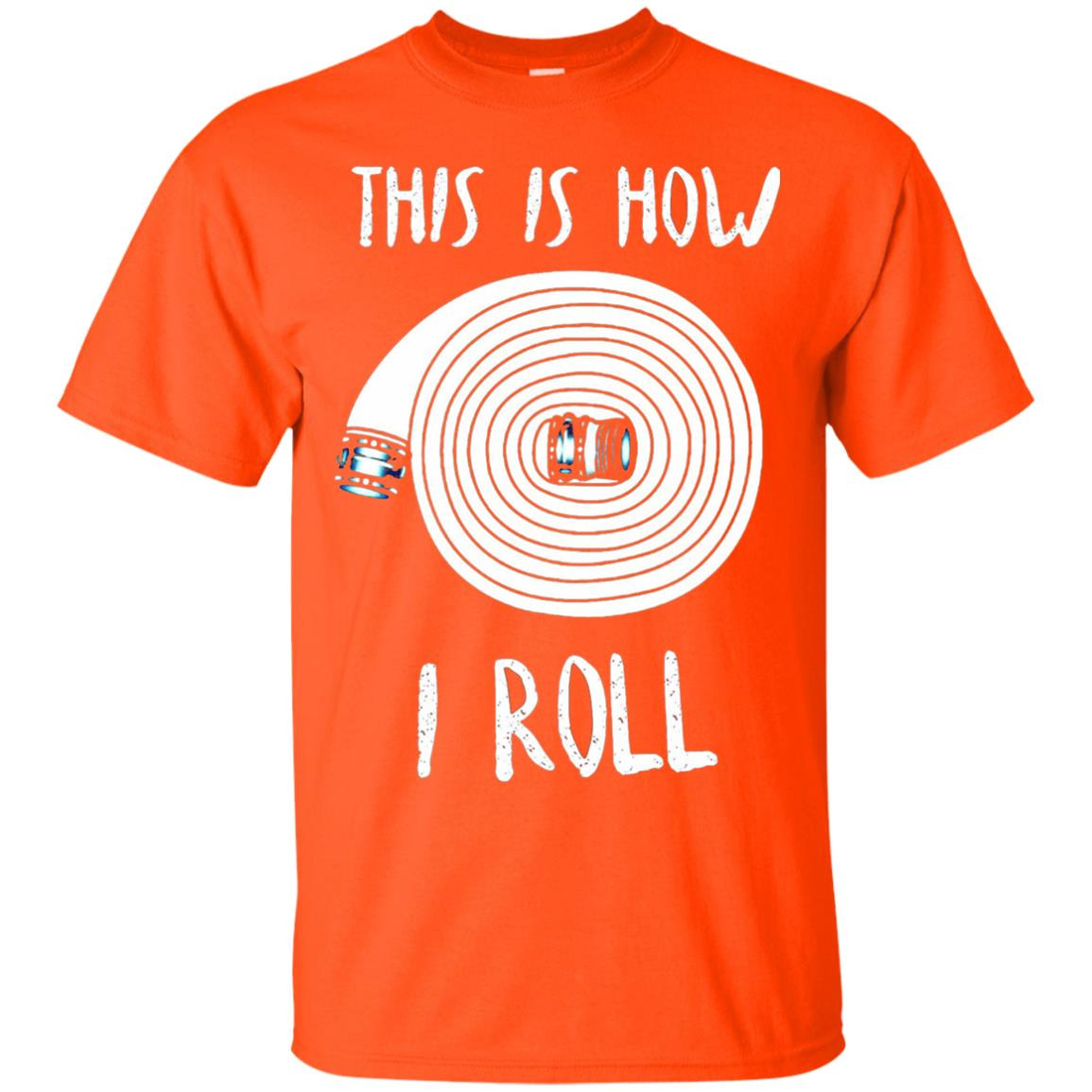 Inktee Store - This Is How I Roll - Firefighter Men’s T-Shirt Image