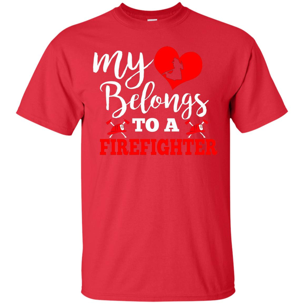 Inktee Store - Meaning Costume From Firefighter Husband For Wife Men’s T-Shirt Image