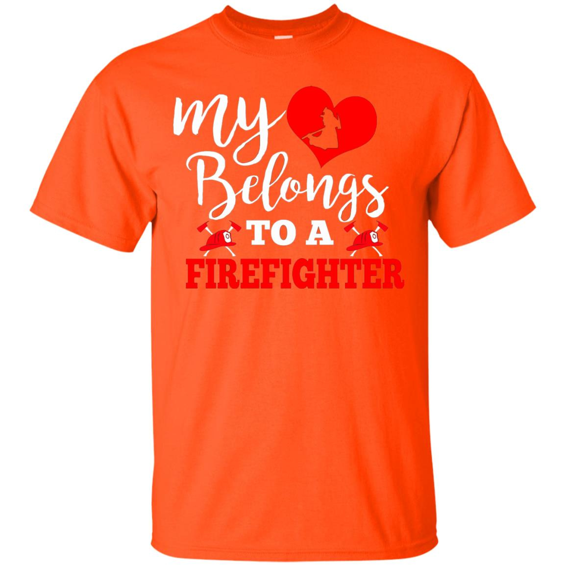 Inktee Store - Meaning Costume From Firefighter Husband For Wife Men’s T-Shirt Image