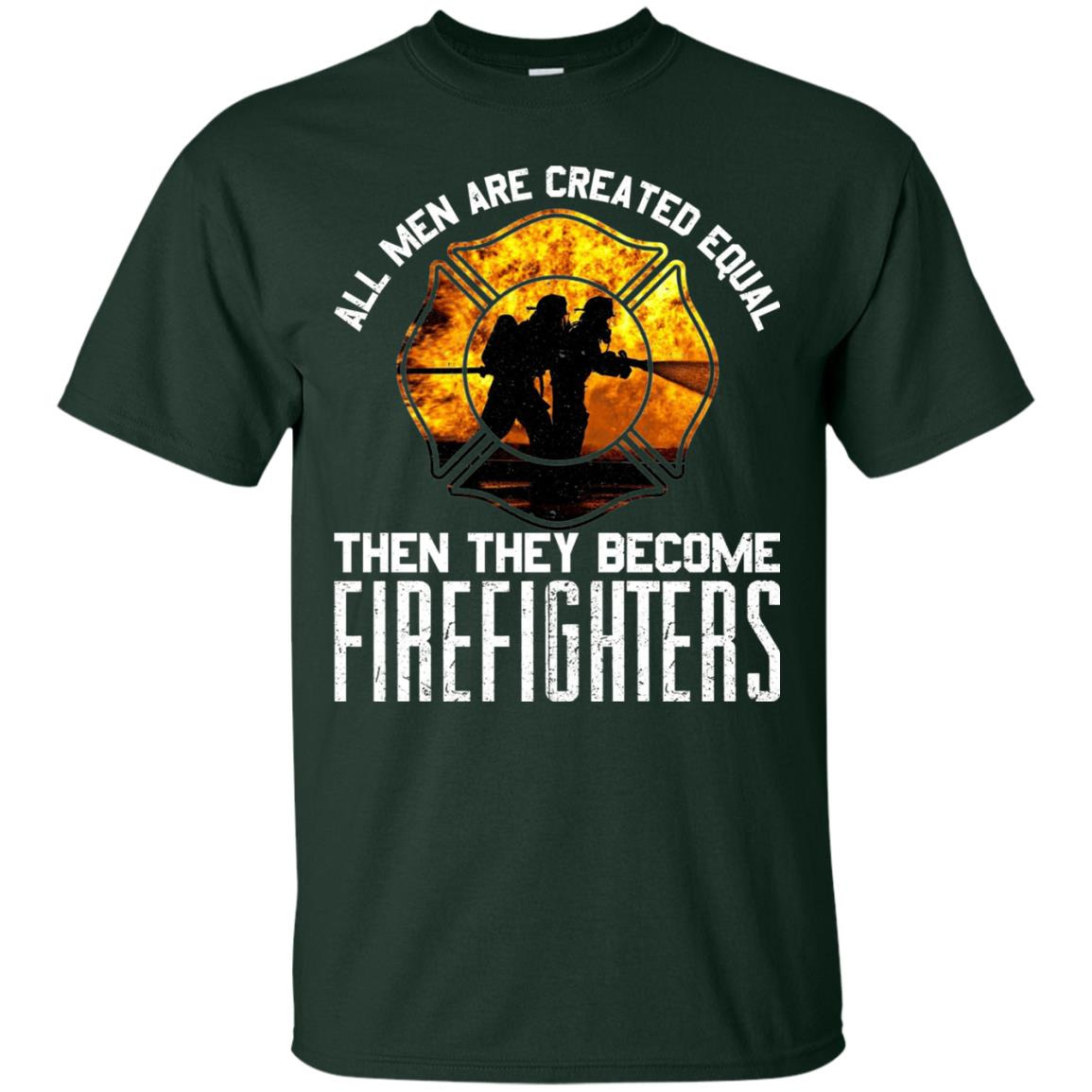Inktee Store - Fireman Firefighter Together Fireman Tee Men’s T-Shirt Image