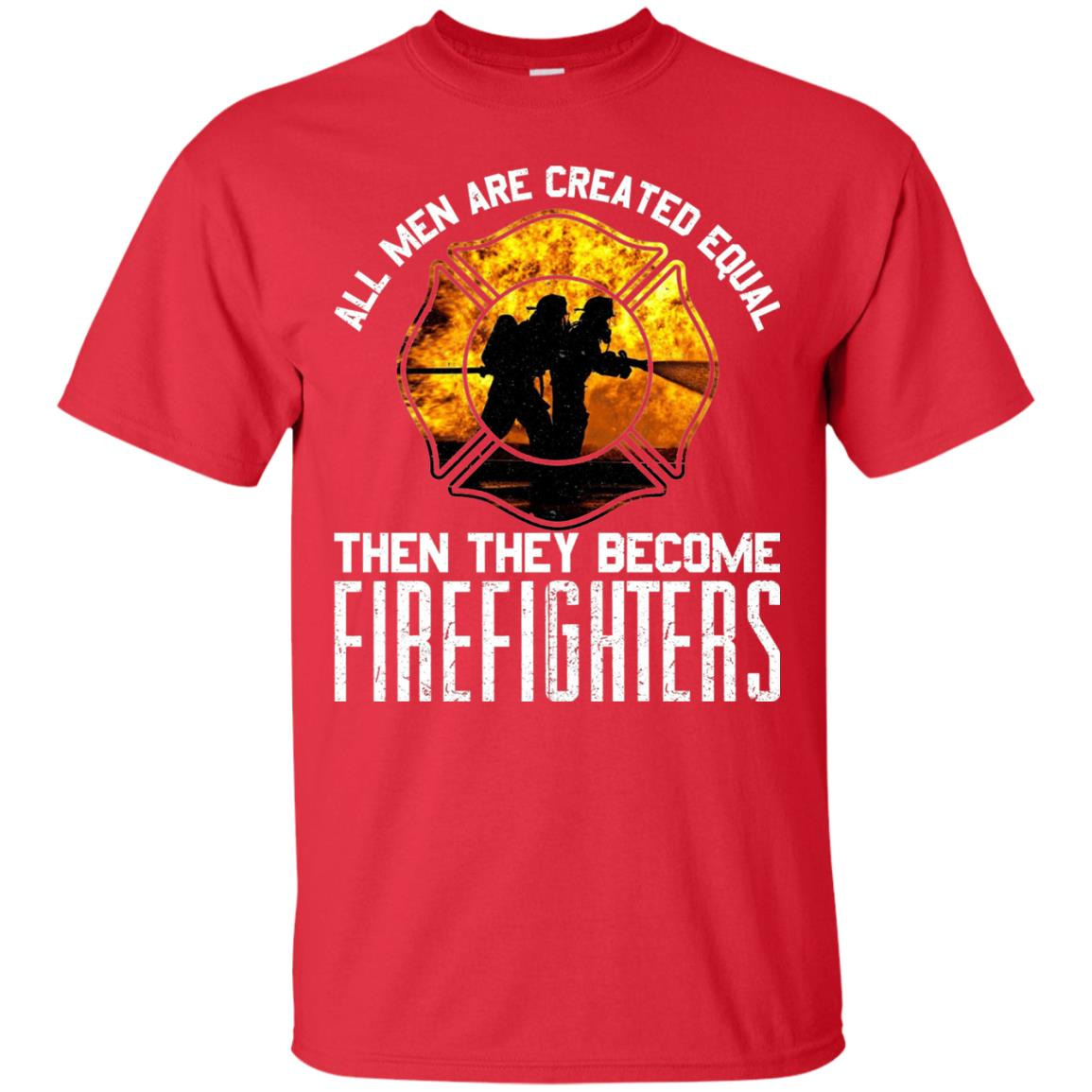 Inktee Store - Fireman Firefighter Together Fireman Tee Men’s T-Shirt Image
